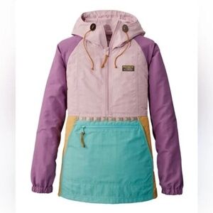 L.L. Bean Women's Utility Jacket in Purple, Pink, and Teal